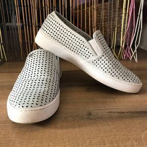 Michael Kors leather slip on sneakers. Women’s Size 8.5. Great condition!